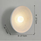Scandi Retro Runde Wandlampe: Gemütliches Licht für Jeden Raum