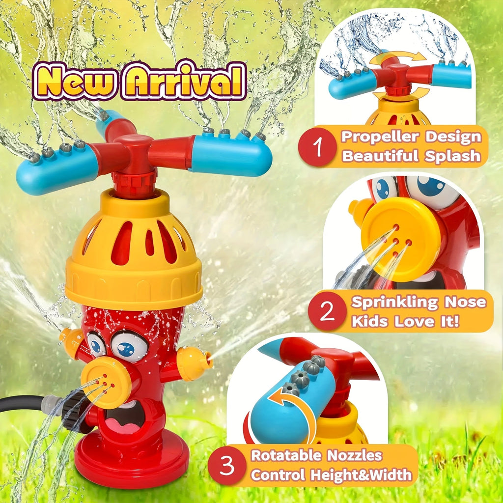 Verspielter Wassersprenger Feuerwehrhydrant – Spaß sowie Erfrischung für Kinder