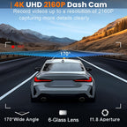 4K Ultra Dashcam – Schlanke Sicherheit sowie scharfe Bilder bei jeder Fahrt