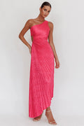 Amelie – Maxikleid mit One-Shoulder-Design und Cut-outs