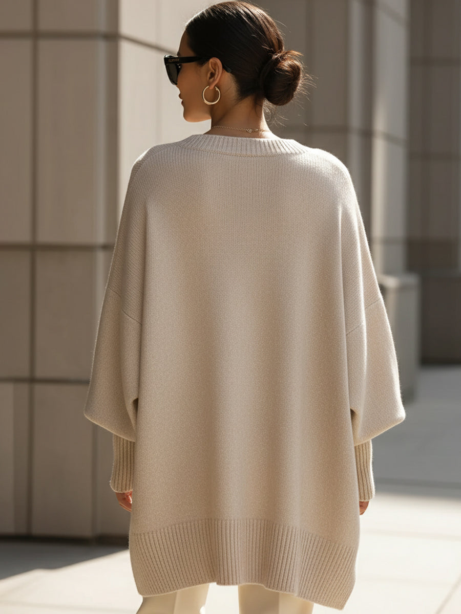 Übergroßer Pullover