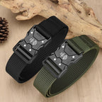 Unisex Taktischer Nylon Gürtel – Strapazierfähig, Atmungsaktiv und Vielseitig
