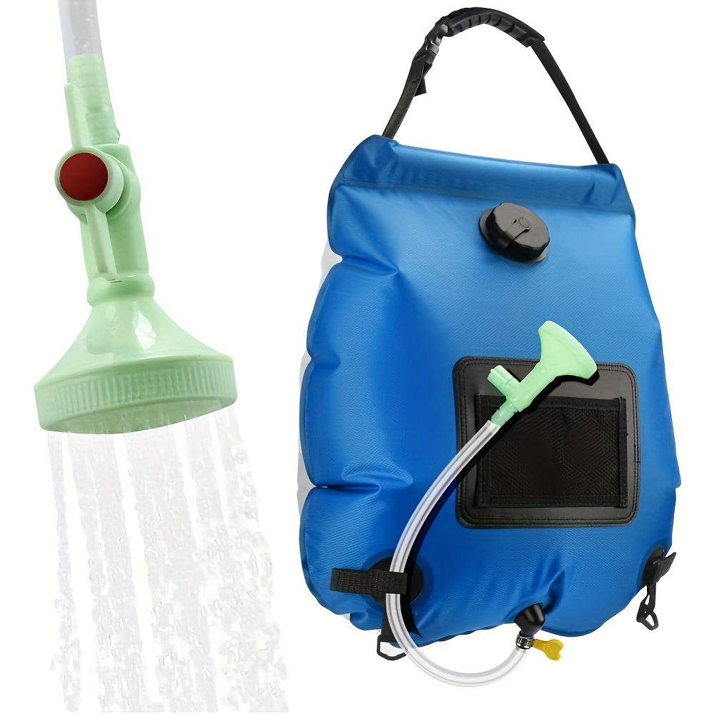 SunnyFlow Solar-Dusche Sack – Funktional, Auslaufsicher und Mit Temperaturmesser