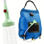 SunnyFlow Solar-Dusche Sack – Funktional, Auslaufsicher und Mit Temperaturmesser