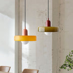 ColorLoop Pendelleuchte – Kunstzinnige Bauhaus-Hängeleuchte inklusive Warmlicht