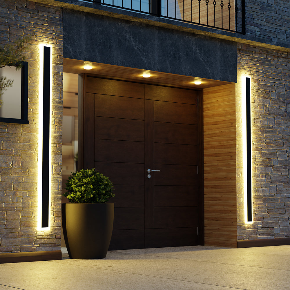 LumiLine Außenlampe – Minimalistisches Design inklusive Warmem Licht