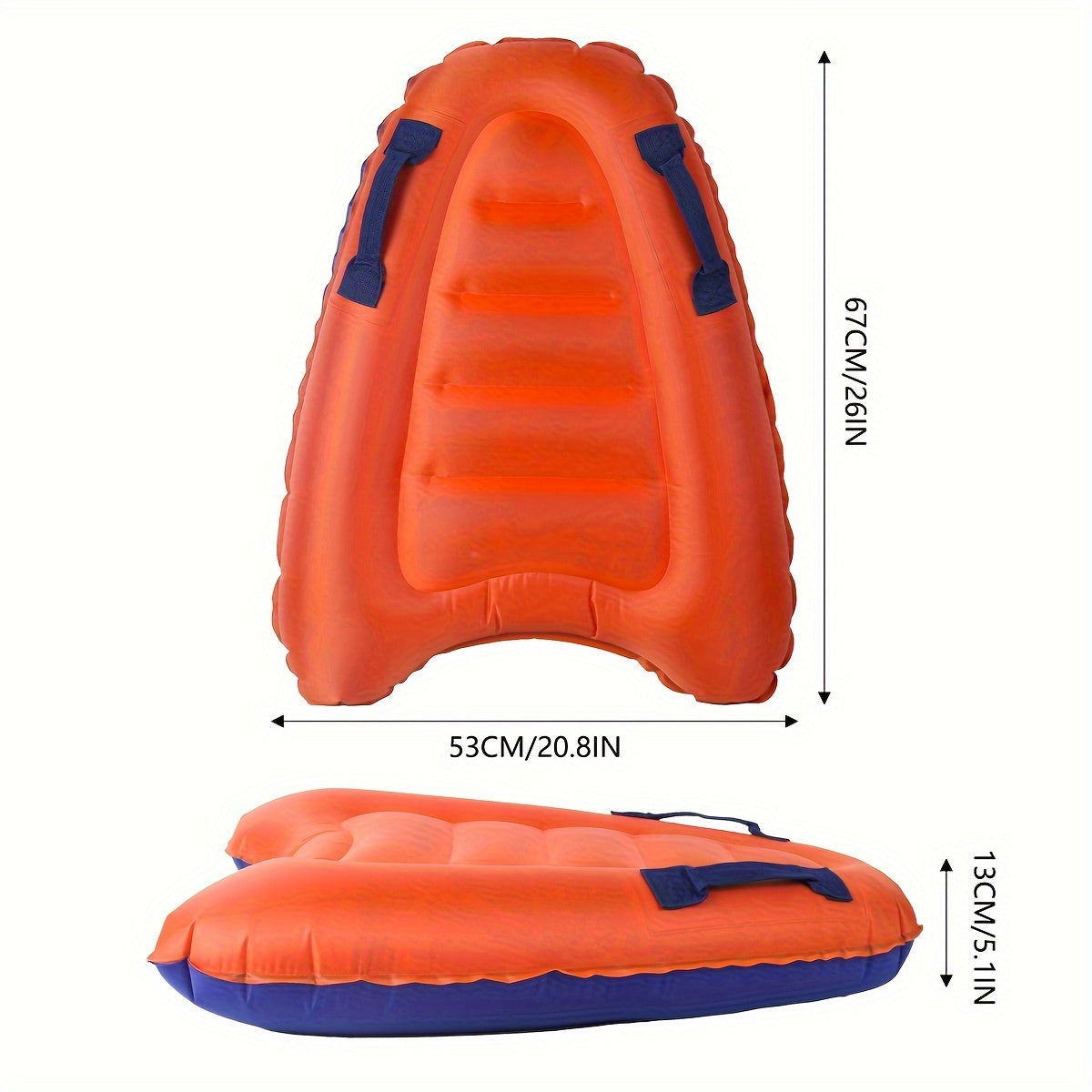 FloatBoard – Aufblasbares Surfboard inklusive Griffen