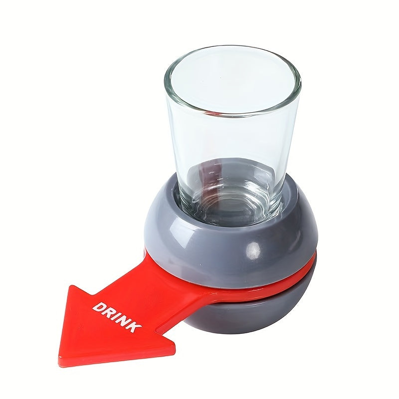 Spin the Arrow Shotglass-Spiel: Das ultimative Trinkspiel für Partys