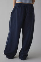 Locker geschnittene Hose in Rosa