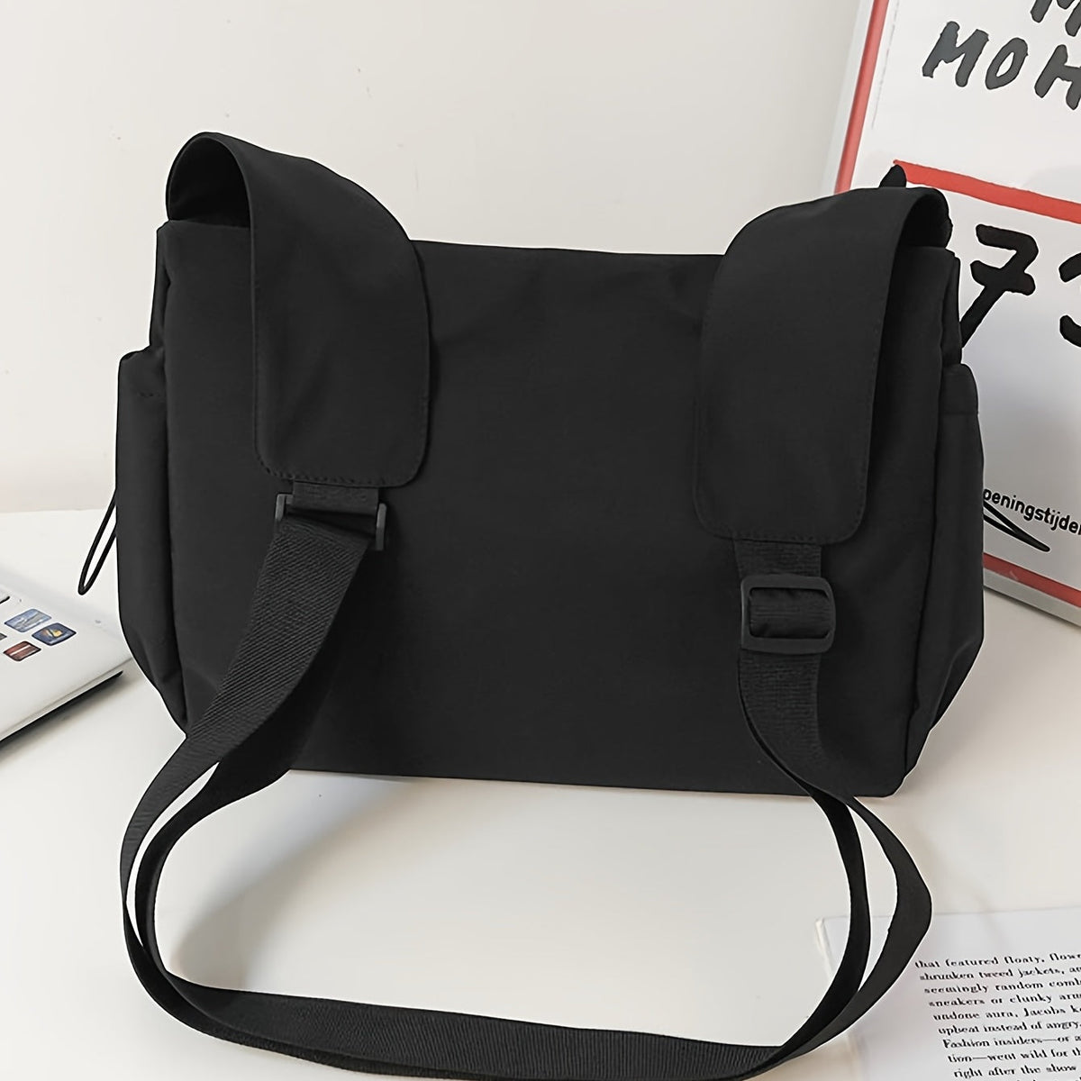 UrbanEase Umhängetasche – Kordelzug Schultertasche inklusive großer Kapazität