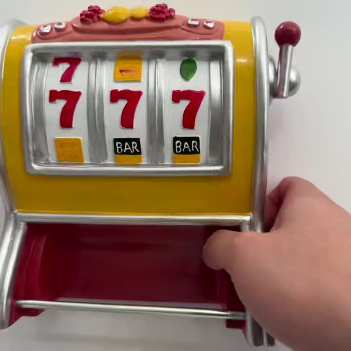 Jackpot Toilettenpapierhalter: Spielautomaten-Design & Wandmontage