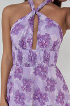 Lover – Maxikleid mit Neckholder und Cut-outs