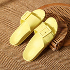 Damen-Slipper mit Verstellbarem Schnallenverschluss – Leicht sowie Dämpfend