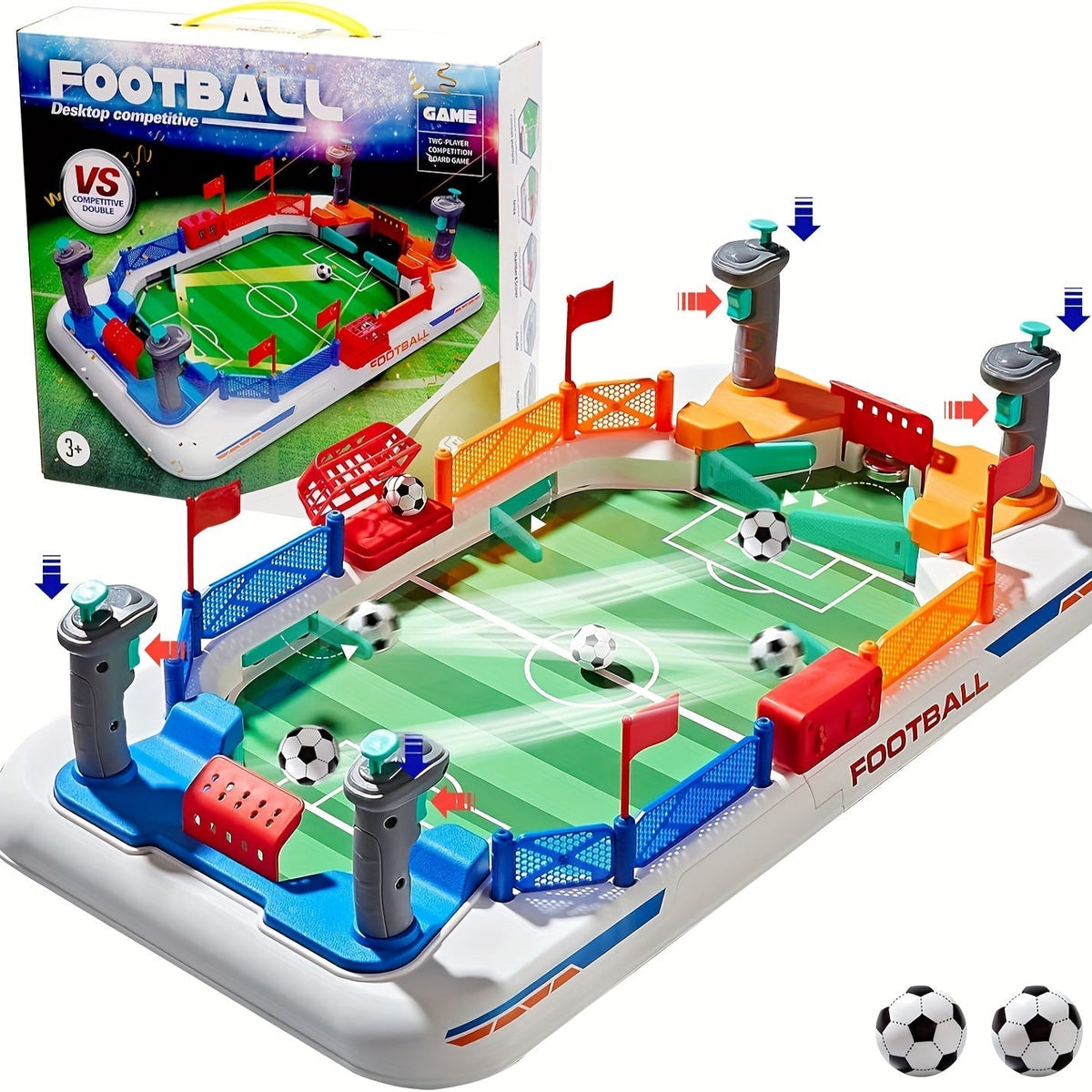 Tischfußballspiel für Zwei Spieler – Ideal für Endlosen Spielspaß