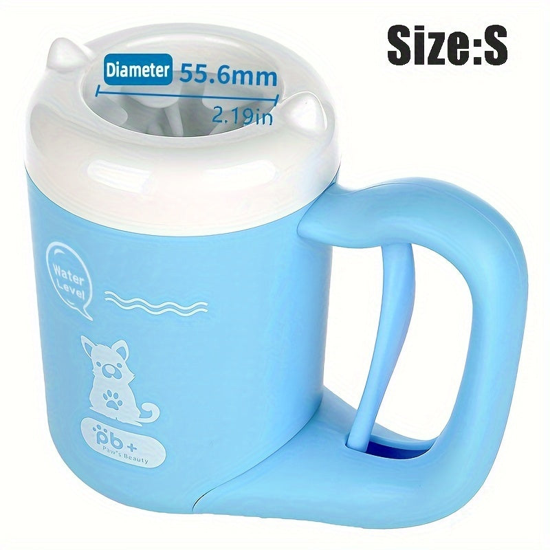 Silicone Hundepfotenreiniger Becher: Tragbarer & Weicher Borstenfußwascher