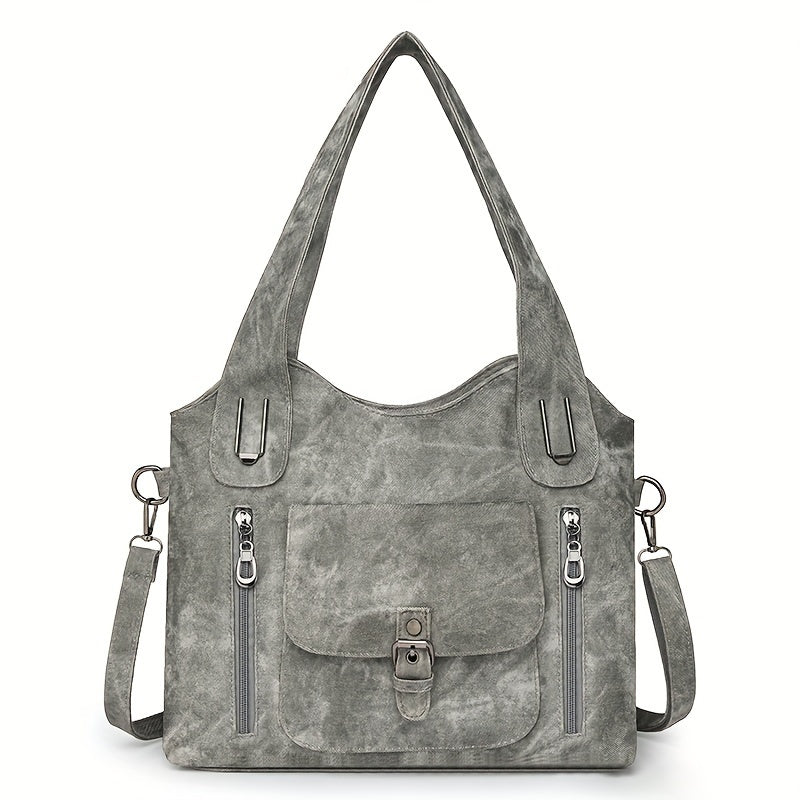 Vintage Chic Schultertasche – Funktional und Elegant