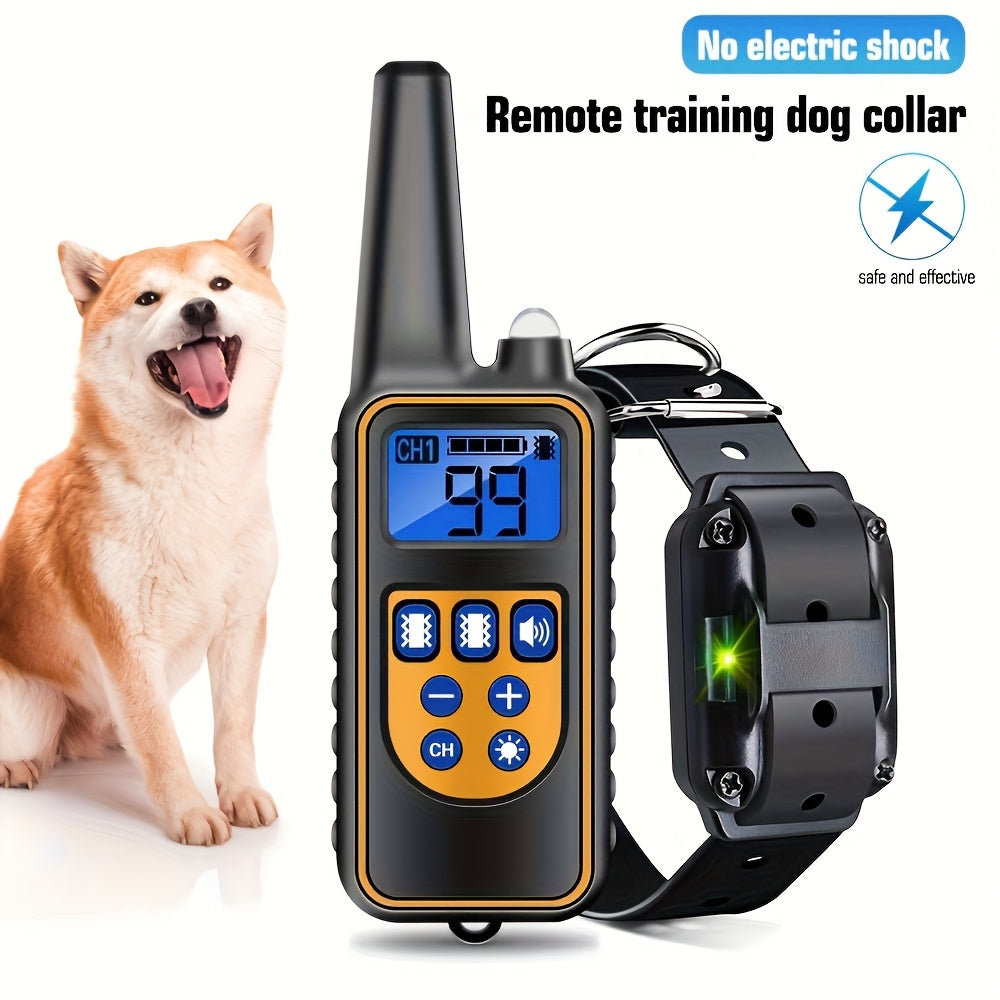 Smart Trainer Pro – Wiederaufladbarer Fernhundehalsband inklusive Piepton & Vibration