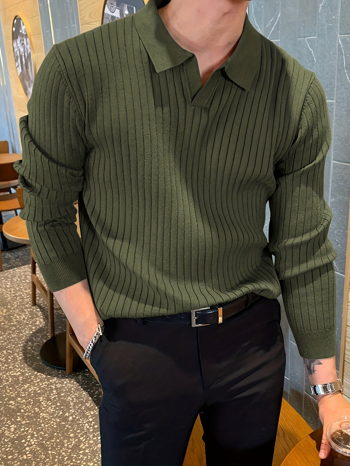 Ruben Ripp-Polo Pullover – Für stilvolle Herbst- sowie Wintertage