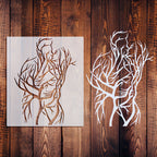 LoveTree Schablone – Kreativ und Flexibel für DIY Kunst