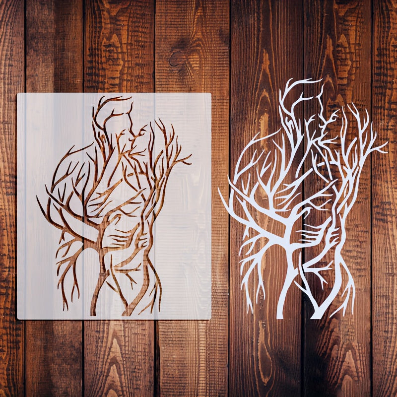 LoveTree Schablone – Kreativ und Flexibel für DIY Kunst