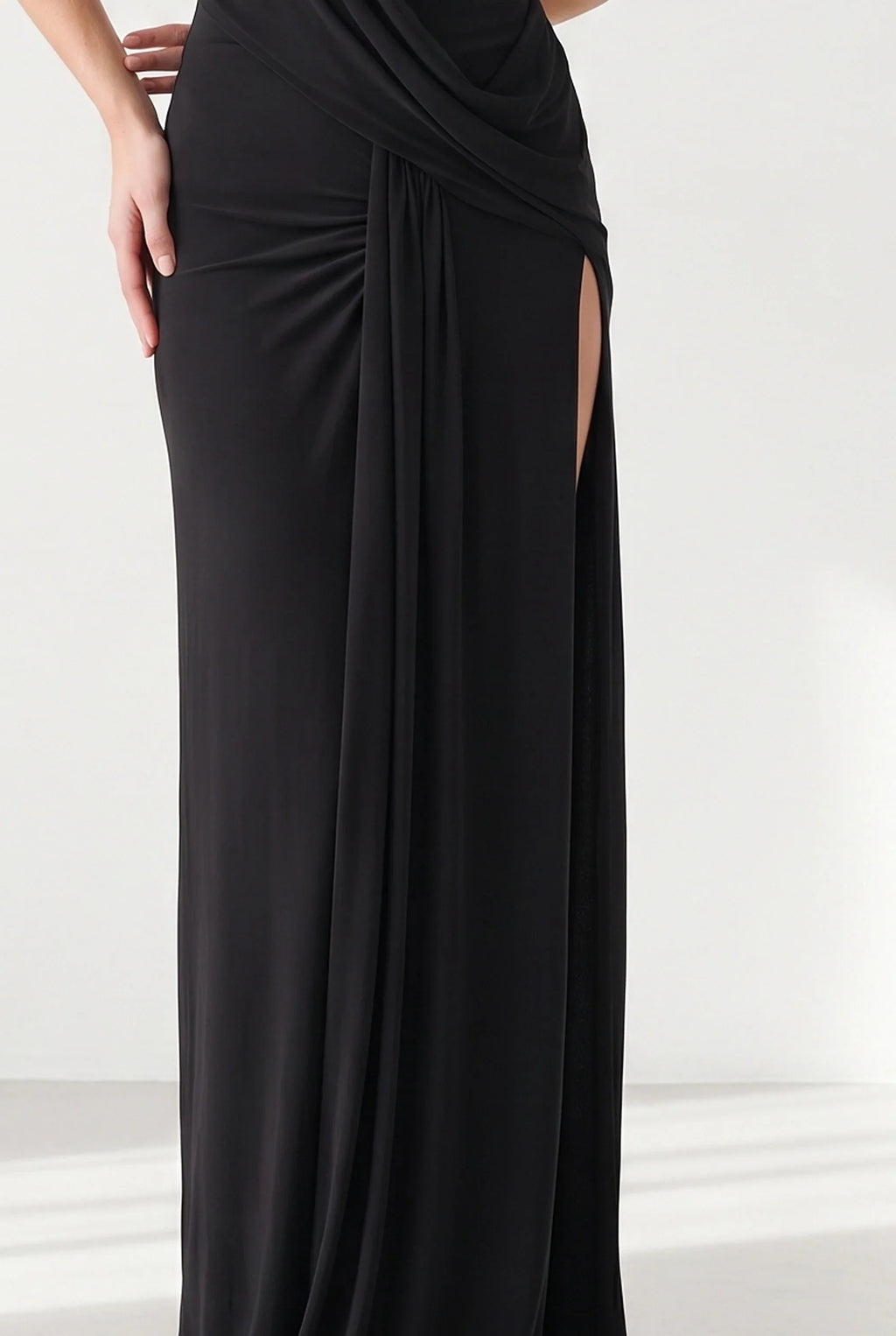 Maxikleid mit Neckholder und offenem Rücken