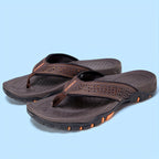 Bequeme sowie Nachhaltige Herren Slipper Sandalen – Mit EVA Polsterung und Rutschfester TPR Sohle