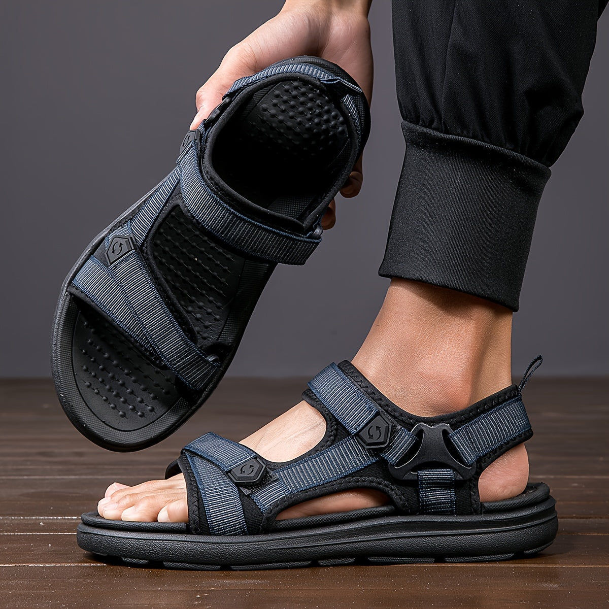 TrailVent Atmungsaktive Herren-Sandalen: Bequemer Outdoor-Grip
