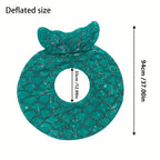 Mermaid Scale Aufblasbarer Pool Float – Ergonomisches Design inklusive Kissen