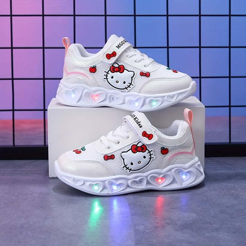 Leuchtende Hello Kitty Sneakers – Atmungsaktive sowie Gepolsterte Spaßschuhe
