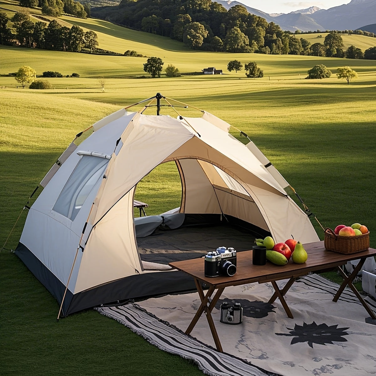 QuickCamp Klappzelt – Komfort sowie Schutz für jeden Outdoor-Ausflug