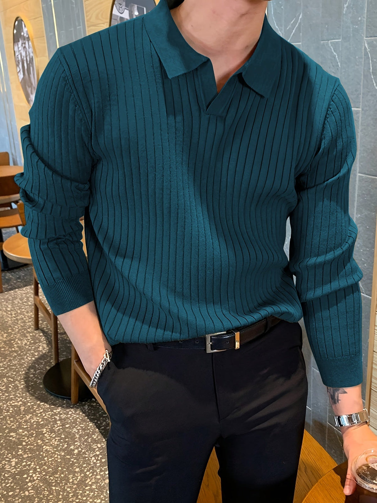 Ruben Ripp-Polo Pullover – Für stilvolle Herbst- sowie Wintertage