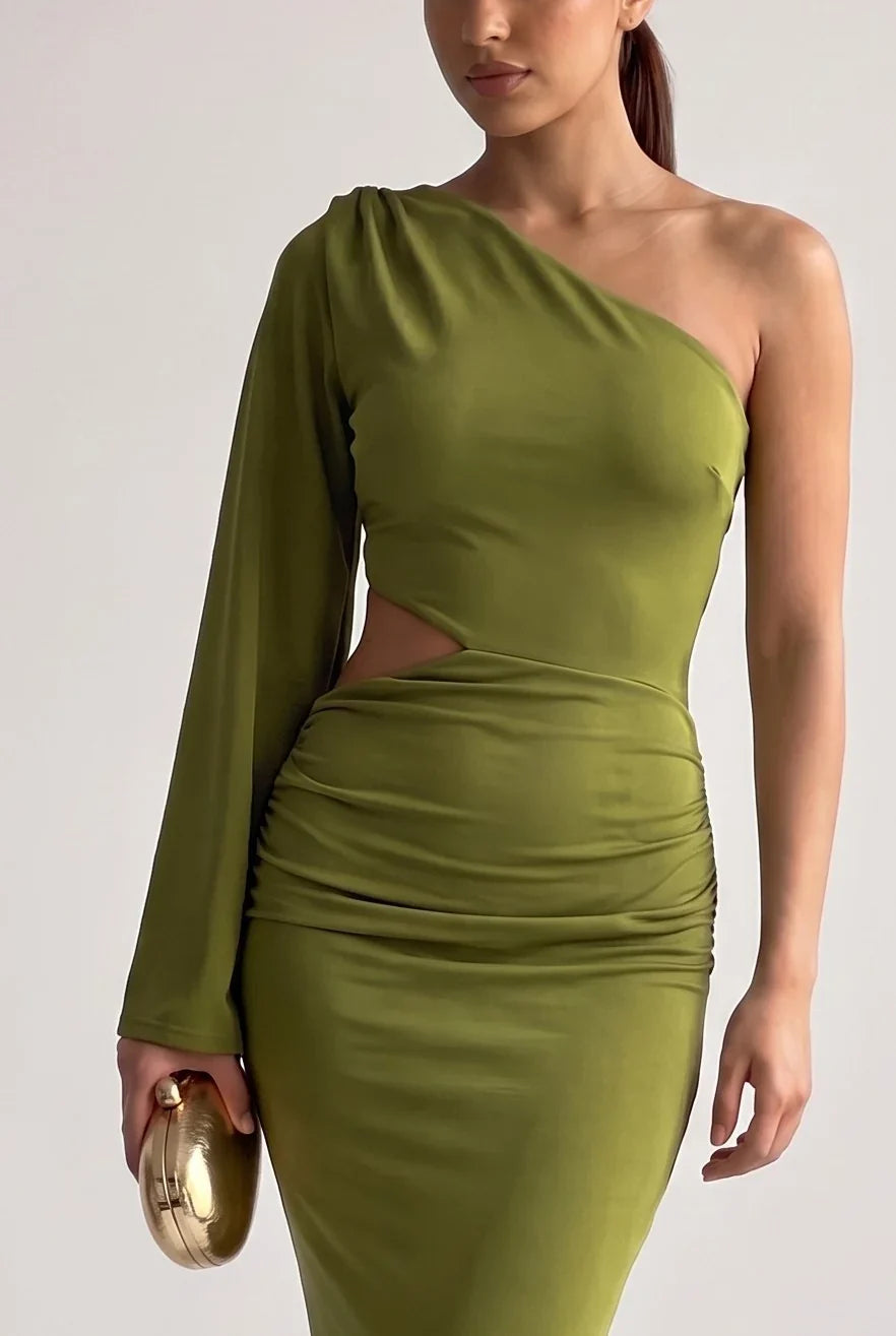 Asymmetric – Elegantes Maxikleid
