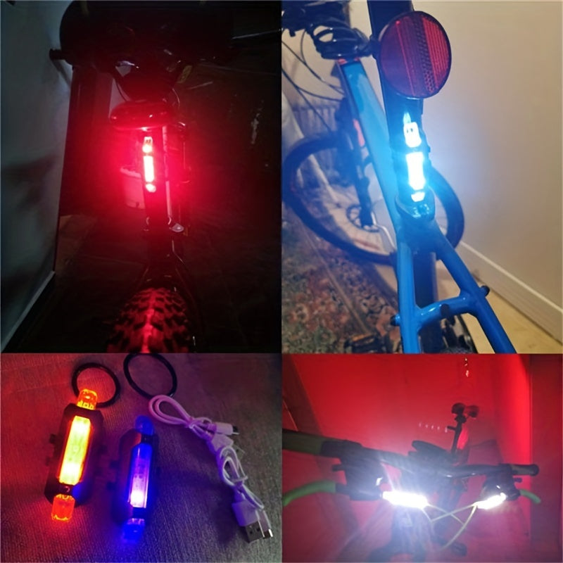 SafeRide LED Rücklicht – USB Aufladbar sowie Hell