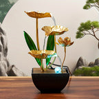 Serene Lotus Innenbrunnen – Beruhigend sowie Stimmungsvoll