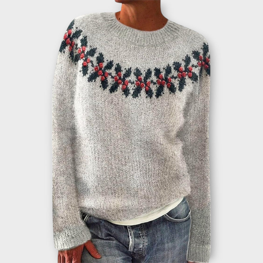 Pullover mit verschiedenen Prints