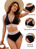 Eleganter Shaping-Bikini – Unterstützung sowie Komfort am Wasser