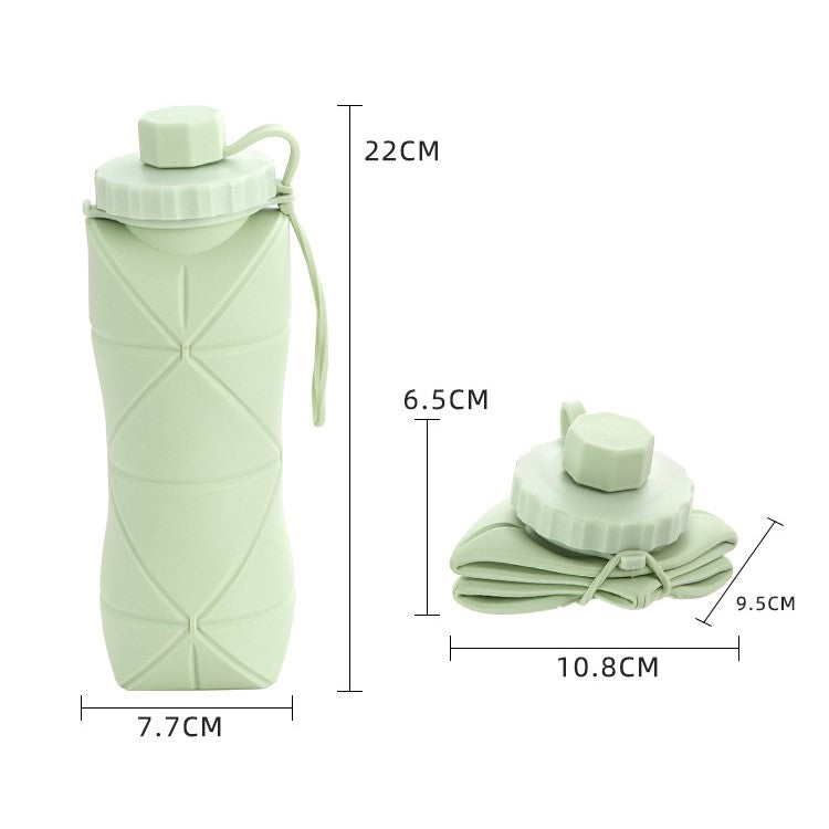 SmartFold: Wiederverwendbarer faltbarer Becher.