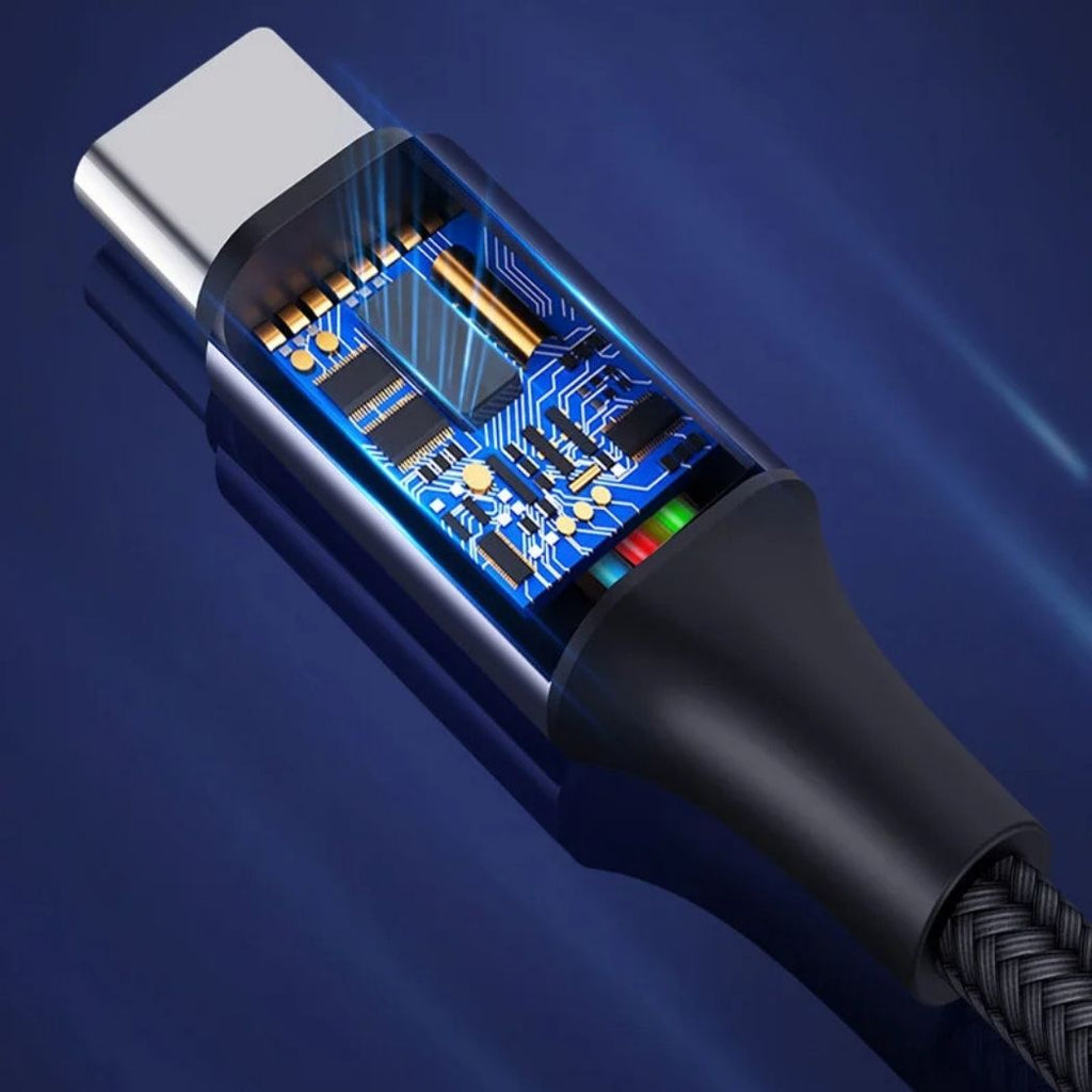 USB-C zu USB-C Schnellladekabel – 100W Leistungsstark und Haltbar