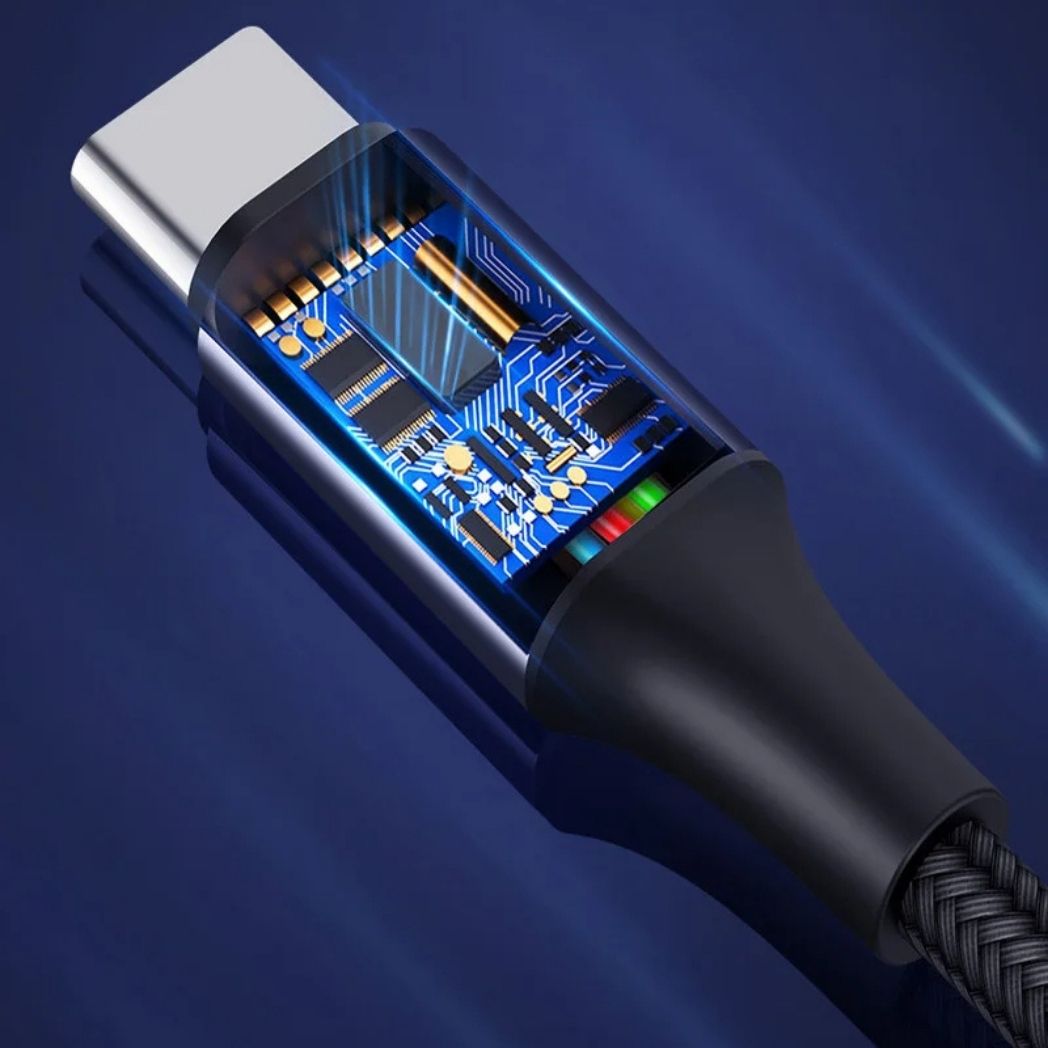 USB-C zu USB-C Schnellladekabel – 100W Leistungsstark und Haltbar