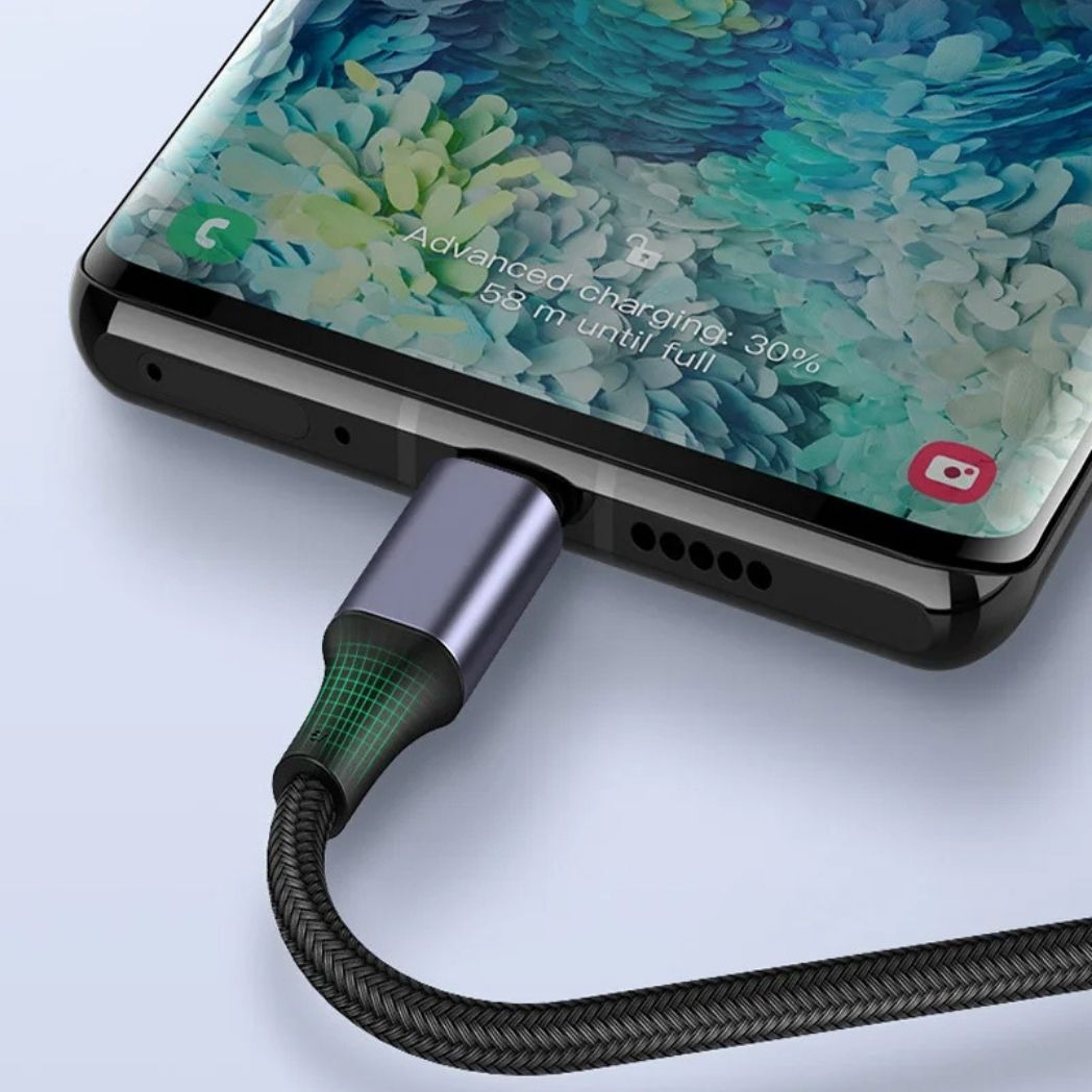 USB-C zu USB-C Schnellladekabel – 100W Leistungsstark und Haltbar