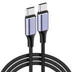USB-C zu USB-C Schnellladekabel – 100W Leistungsstark und Haltbar