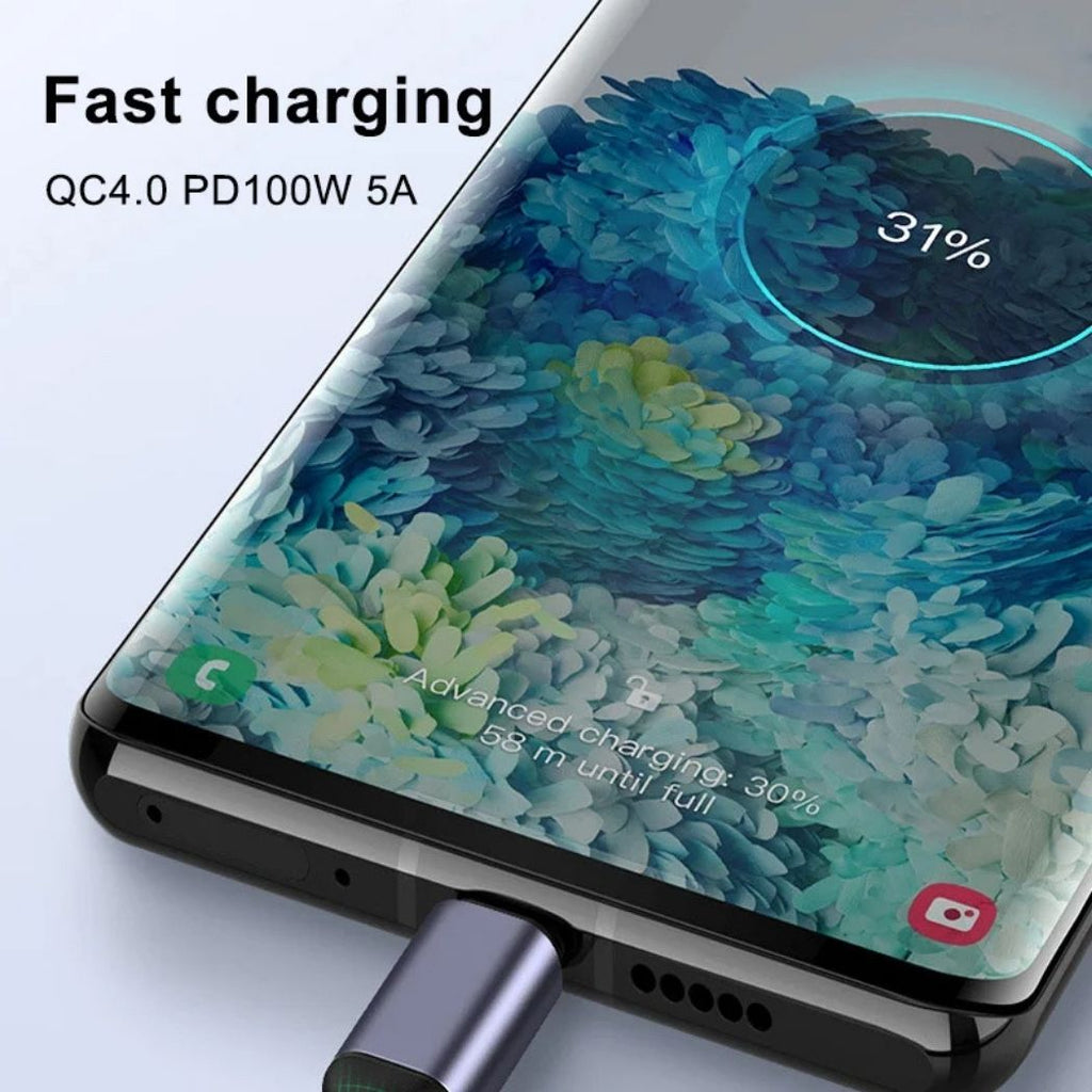 USB-C zu USB-C Schnellladekabel – 100W Leistungsstark und Haltbar