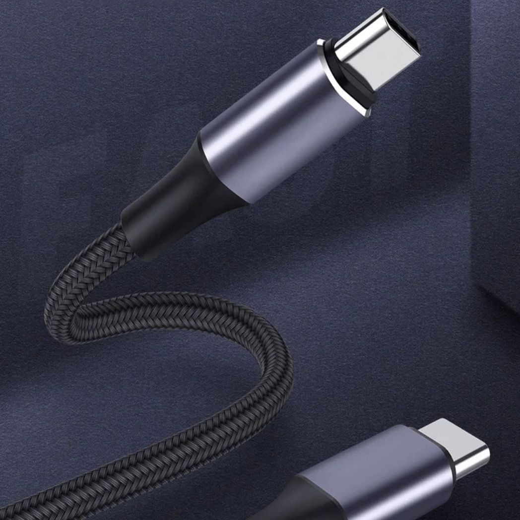 USB-C zu USB-C Schnellladekabel – 100W Leistungsstark und Haltbar