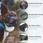 AirMesh Maulkorb – Weich sowie Bequem für Hunde