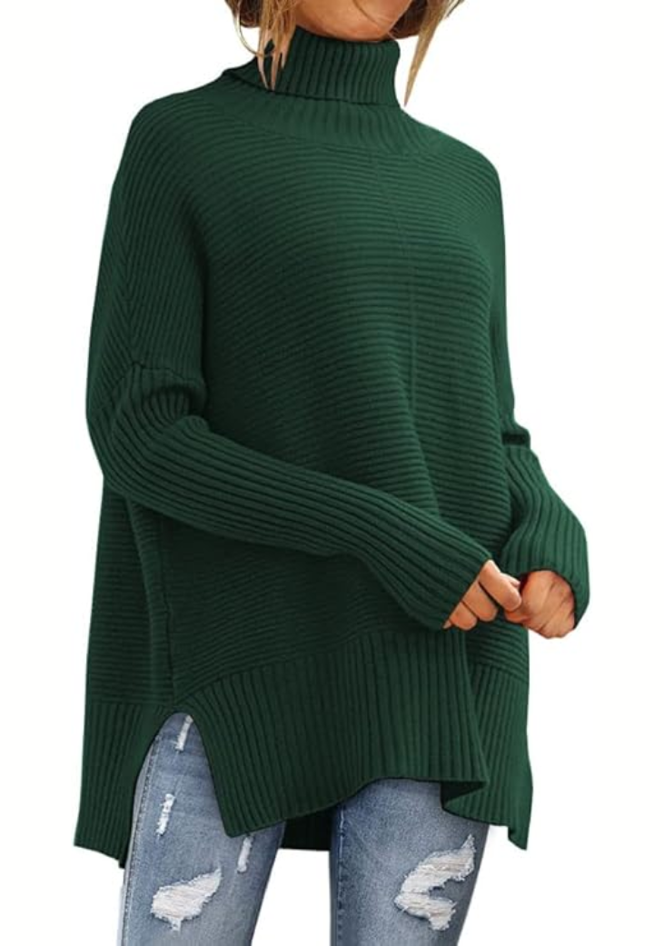 Gemütlicher Rollkragenpullover