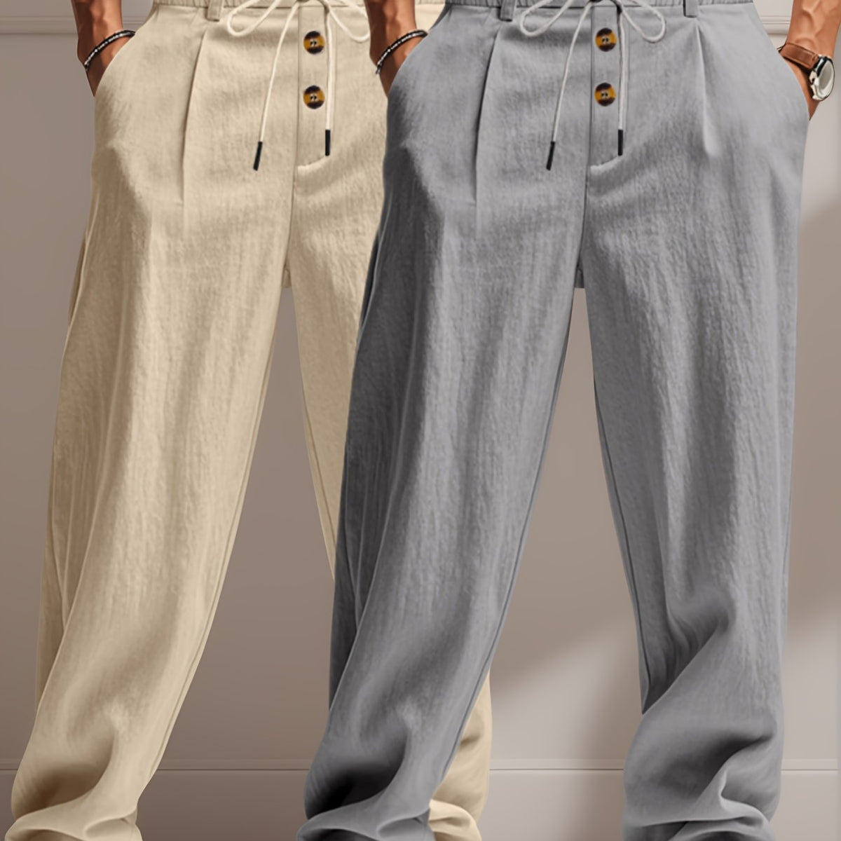 Entspanntes Luxe Hosen Set - Komfort sowie Stil ohne Kompromisse