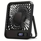 Eritex Tragbarer Tischventilator – Zusammenklappbar inklusive 5 Geschwindigkeitsstufen