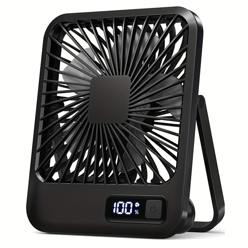 Eritex Tragbarer Tischventilator – Zusammenklappbar inklusive 5 Geschwindigkeitsstufen