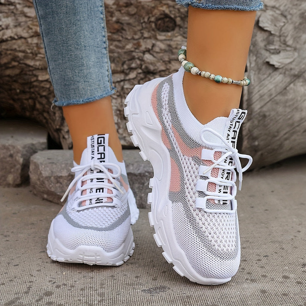 Damen Freizeit Sneakers - Flexibel und Atmungsaktiv für den Alltag