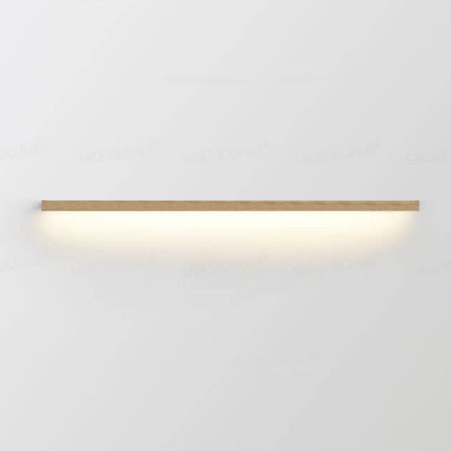 Minimalistische Holz-Wandlampe: Stimmungsvolle Beleuchtung für jeden Raum